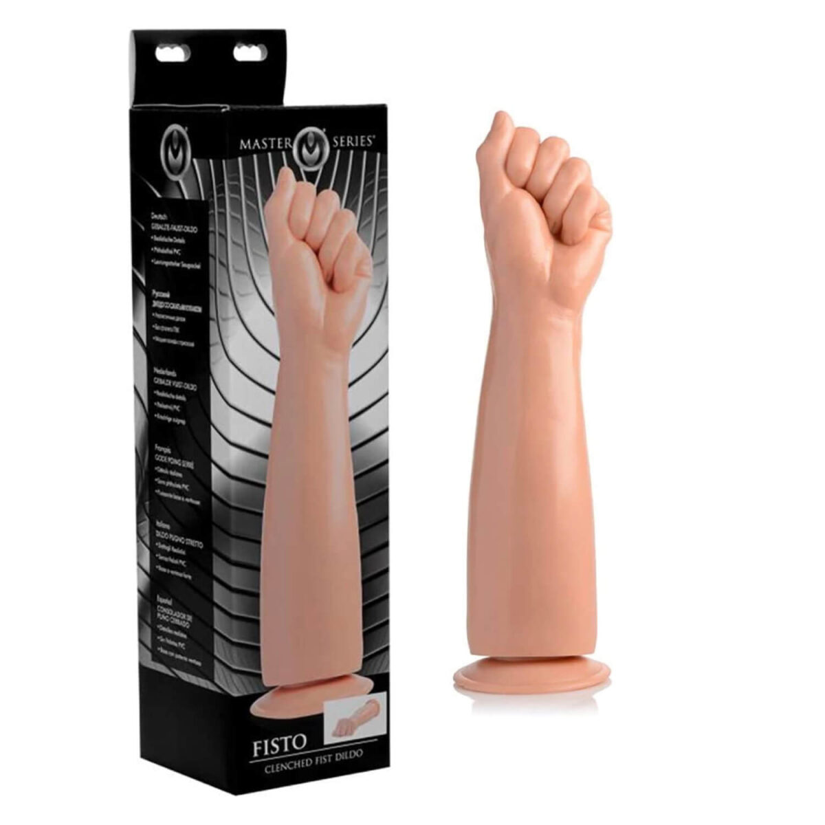 Master Series Small Knuckles Clenched Fist Dildo Spa At Home