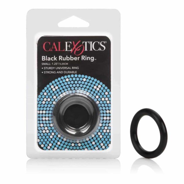CALEXOTICS-BLACK-RUBBER-RING-SMALL