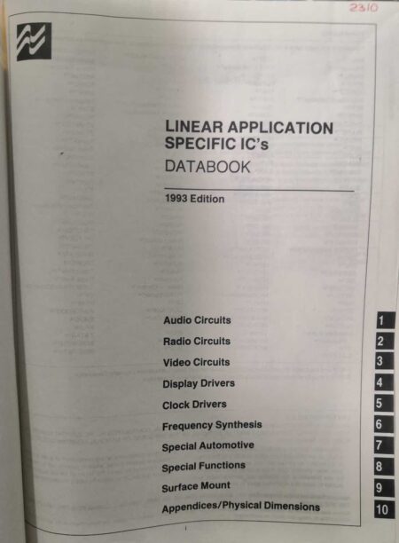 LINEAR-APLICATION-SPECIFIC-ICS-DATABOOK-2