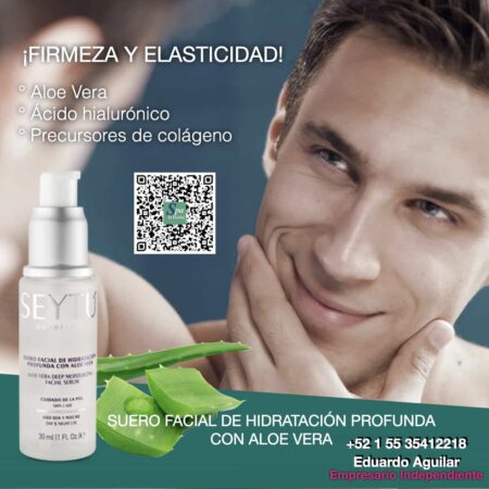 SUERO FACIAL DE HIDRATACIÓN PROFUNDA CON ALOE VERA SEYTÚ
