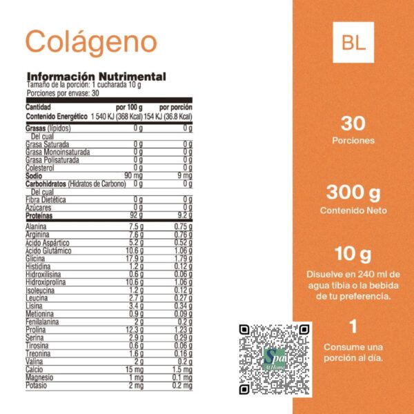COLÁGENO BIOACTIVO BODY LOGIC