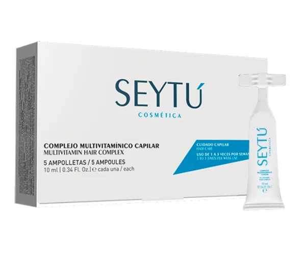SEYTÚ COMPLEJO VITAMÍNICO (5 AMPOLLETAS CAPILARES)