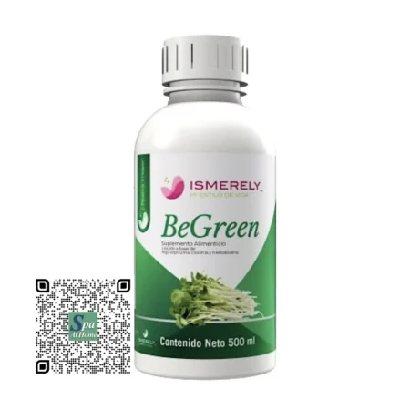 Be Green 500 ml bebida funcional detox con ingredientes naturales y antioxidantes