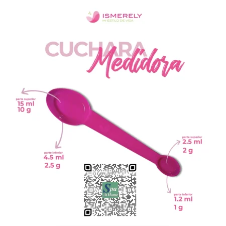 Cuchara medidora Ismerely para suplementos nutricionales en polvo