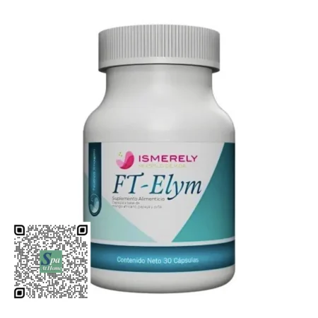 FT Elym cápsulas blancas suplemento nutricional para energía y bienestar general