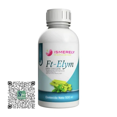 FT Elym DTX Oxigen bebida funcional 500 ml detox con antioxidantes y energía natural